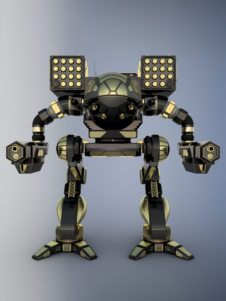 MadCat机甲战士机器人造型